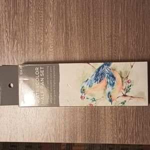 Watercolor Half Pan Set.